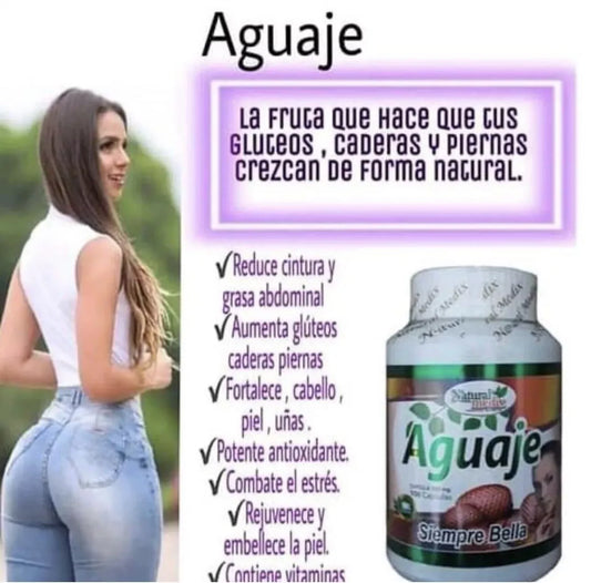 Nuevo Aguaje Siempre Bella: ¡La fórmula natural que realza y tonifica tu figura en solo 1 mes!